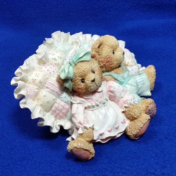Cherished Teddies Michelle & Michael Friendship Is A Cozy Feeling 910775 - Picture 4 of 10